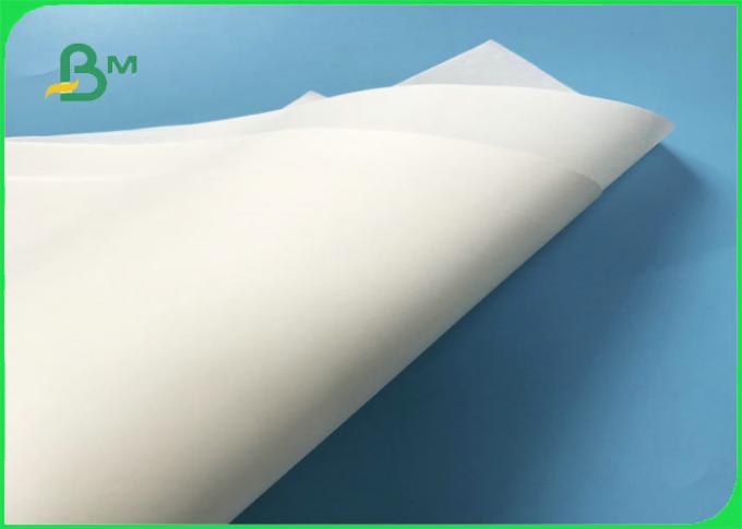 papel de embalagem branco de 35gsm 40gsm, papel do produto comestível de 610*860mm para envolver o alimento