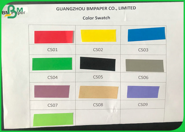 Rolo colorido do papel de palha 60g da rigidez alta 120g com o teste padrão personalizado