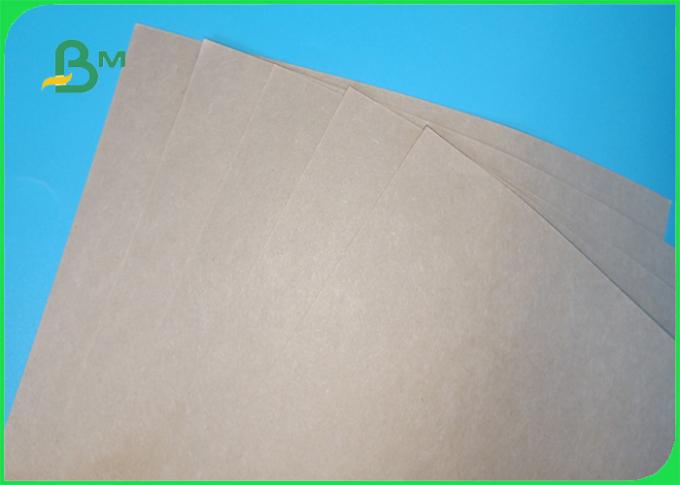 FDA aprovou a polpa de madeira 40gsm de 100% - papel do forro de 80gsm Brown Kraft para embalar