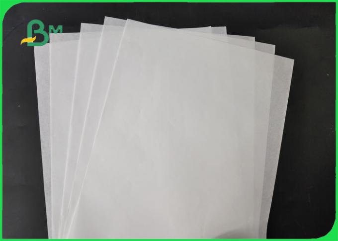 Livro Branco Rolls 1020MM à prova de graxa de 40GSM 50GSM C1S para o açúcar de embalagem