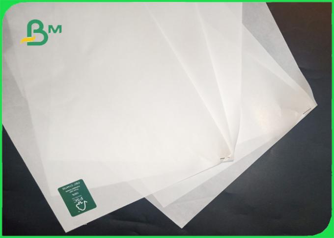 40gsm FSC aprovou o papel de embalagem branco de produto comestível de MG MF no rolo
