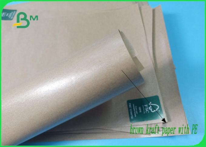 O PE heatable da segurança 30/35/40gsm verde de MG revestiu o papel de embalagem para embalar