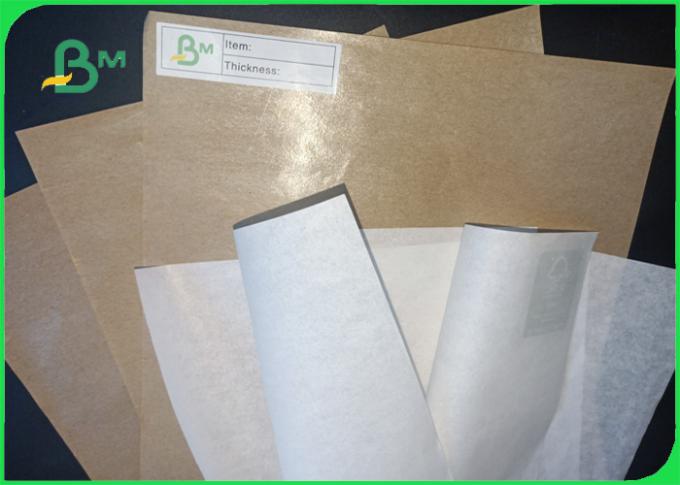 o lado do produto comestível um de 30gsm 40gsm FSC revestiu o papel de embalagem branco na resma