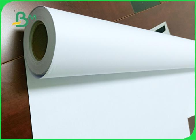 A largura 24/36 avança o papel de plotador liso do Inkjet da polpa de madeira para a indústria de vestuários