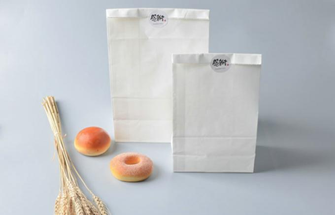 O saco do produto comestível forra 70 o rolo branco da G/M 80 G/M 120 G/M Kraft Papel para o saco da farinha