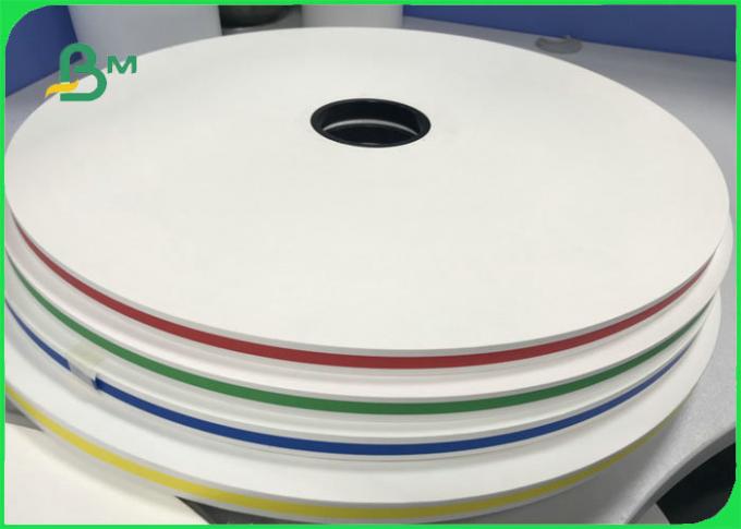 rolo colorido do papel do ofício do produto comestível de 60gsm 120gsm FDA para a fatura das palhas