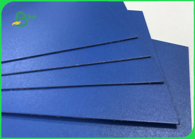 1.3mm 1.5mm pastas de arquivos contínuas envernizadas azul do cartão de 720 * de 1020mm