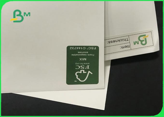 100um - 300um Eco - papel sintético de pedra amigável para imprimir etiquetas