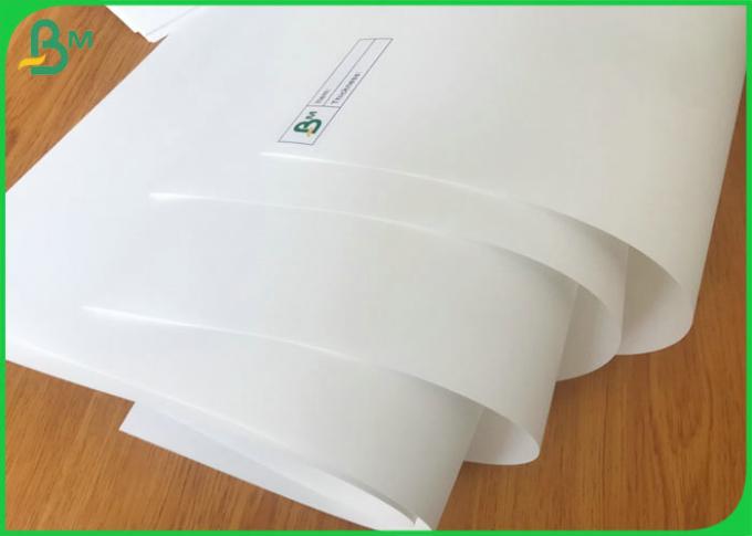 Folhas de papel sintéticas da pedra branca impermeável de RPD 100um para o caderno untearable
