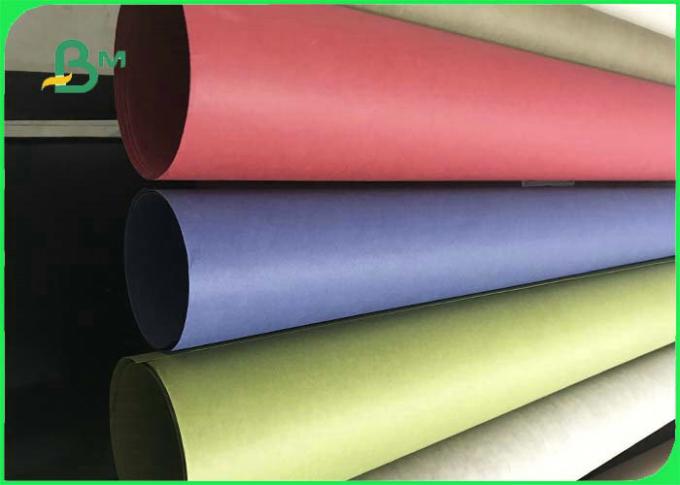 Rolo lavável Multicoloured biodegradável & impermeável do papel de embalagem Para bolsas