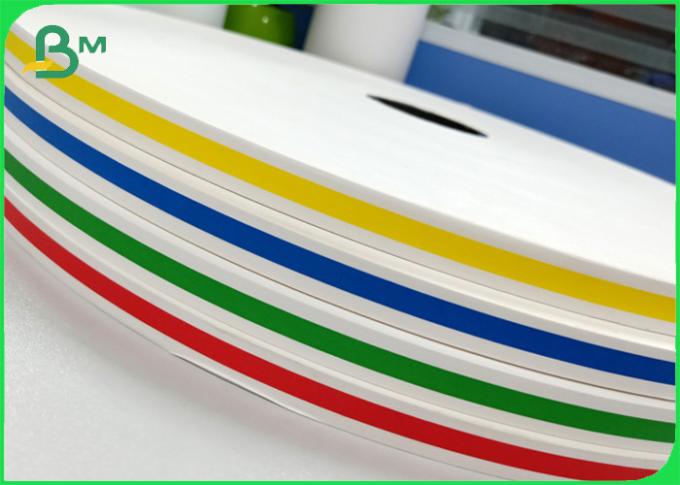 Rolo de papel biodegradável AA Straw Surface Paper Kraft 60GSM 15MM do produto comestível imprimível