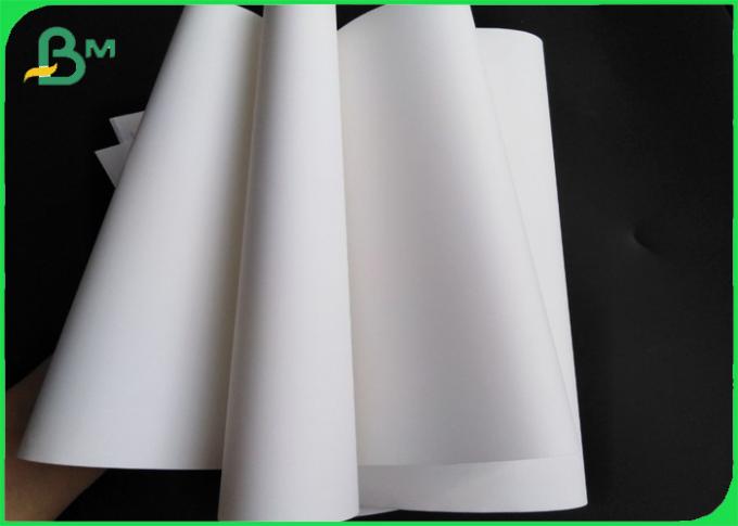 Folha & rolo de pedra brancos lisos lisos & impermeáveis do papel 140um