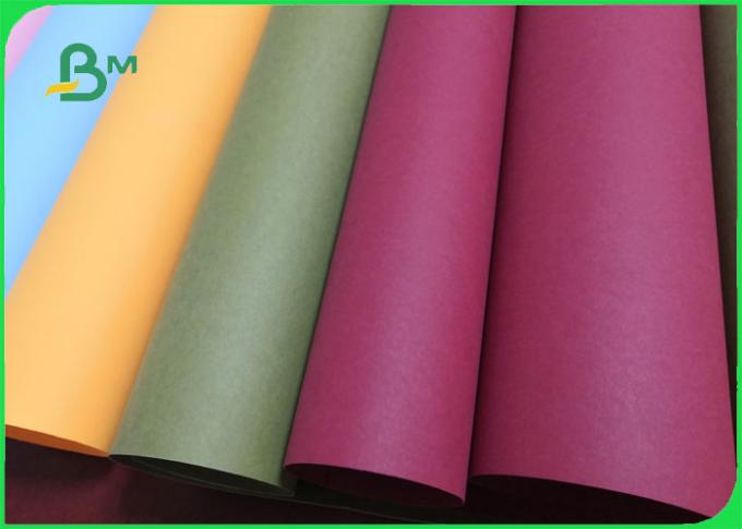 Papel de embalagem lavável colorido de 055MM para a proteção ambiental das trouxas