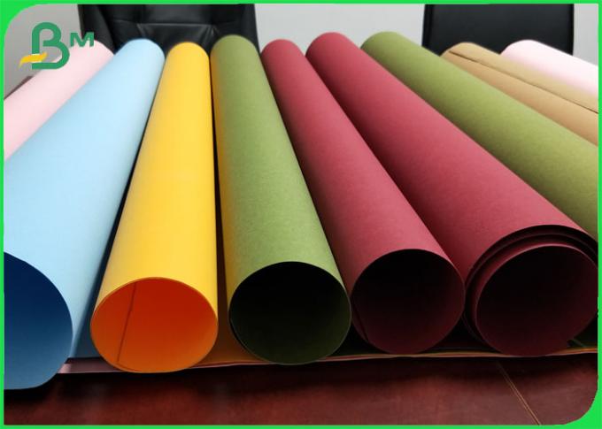 Resistência de desgaste Eco - tela lavável material amigável do papel de embalagem macia & Textured