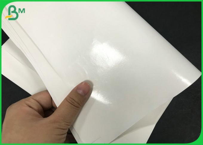 largura branca do rolo 250mm do papel de embalagem de película de embalagem do PE 60G + 10G com o alimento certificado