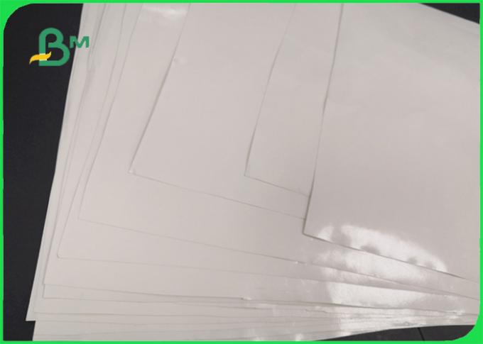 o PE de 60gsm+ 10g revestiu o papel de embalagem Branco para o produto comestível do saquinho do açúcar impermeável