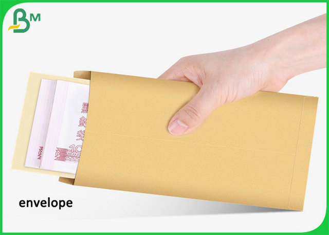 papel de embalagem de bambu Degradable da polpa de 80gsm 100gsm para a impressão do envelope
