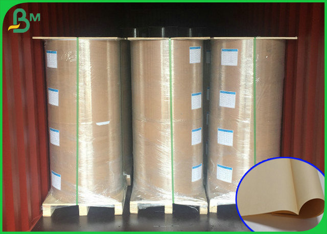 papel de embalagem de bambu Degradable da polpa de 80gsm 100gsm para a impressão do envelope