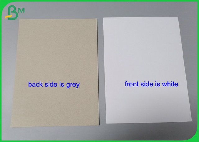boa parte traseira do cinza da folha do papel do cavalo branco da força 300g para a caixa de embalagem