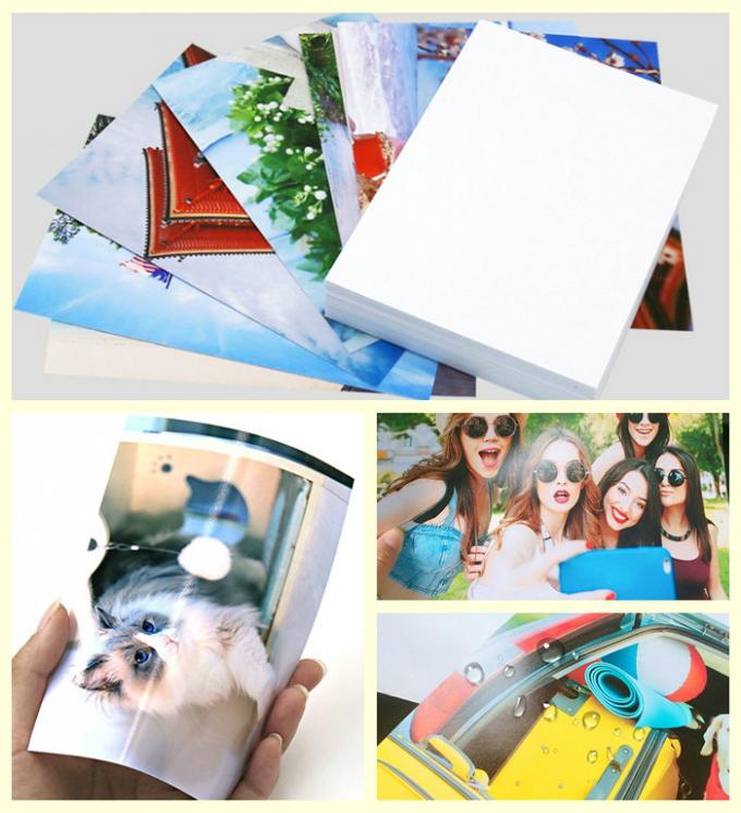 o papel do cetim 260gsm/foto do brilho RC para o cartaz imediato seca & à prova de água