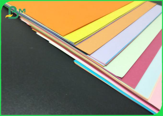 Cartão de papel & placas de pintura coloridos brilhantes 180/240/300gsm 18/24/36 polegadas