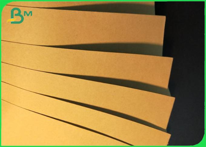Polpa de madeira 80gsm de 100% - rolo Unbleach do papel de embalagem de Brown do produto comestível 120gsm nenhuma cera