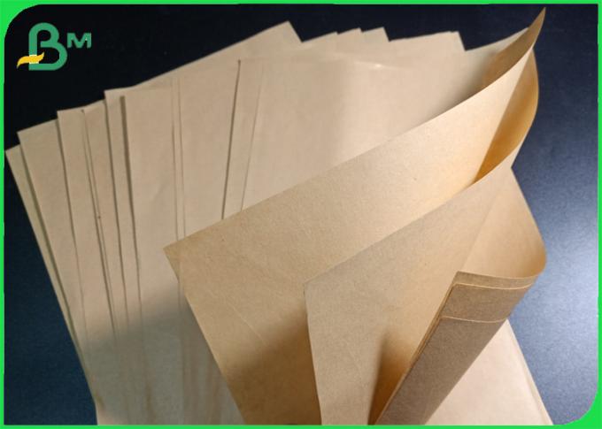 Eco - papel de embalagem de bambu amigável de Brown da polpa 70g para a fatura do envelope