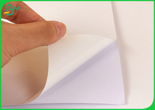 papel do revestimento do espelho 78g + papel de embalagem branco 85g às etiquetas adesivas