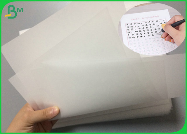O bom carretel de papel 50gr 55gr do traçado da absorção da tinta com certificação do FSC apoiou