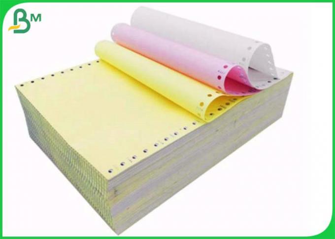 55gsm placa azul branca Rolls de papel sem carbônio ou folhas para a impressão do recibo