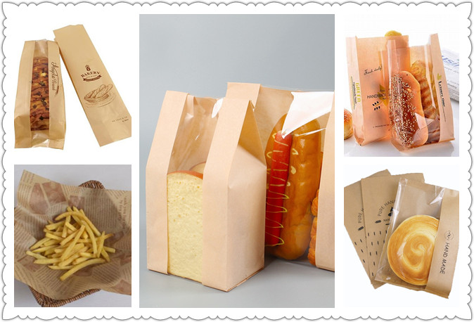 Papel de embalagem sem revestimento de papel natural de envolvimento 50gsm de Brown Kraft do produto comestível