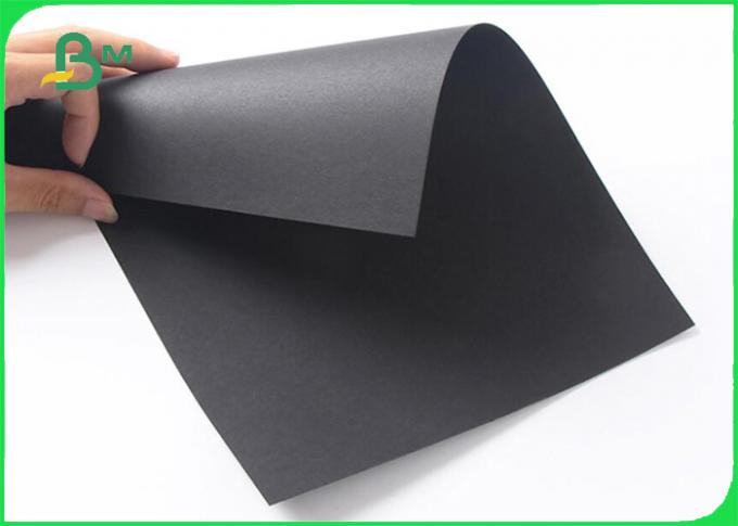 Papel preto contínuo 110gsm do estoque do cartão cartões do convite de 70 * de 100cm