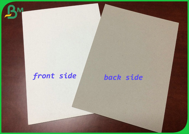 cartão branco do único lado da espessura de 2.5mm 3.0mm com Grey Back To Hardcover Book