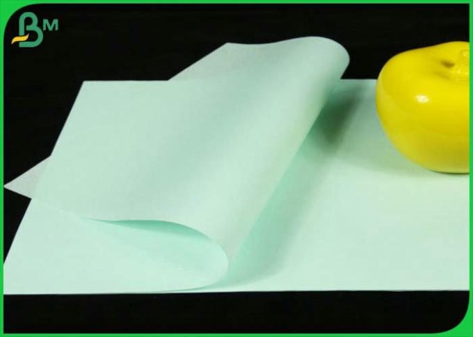 rolo azul branco de papel sem carbônio de Jumboll dos CF dos CB CFB da largura 50g de 600mm