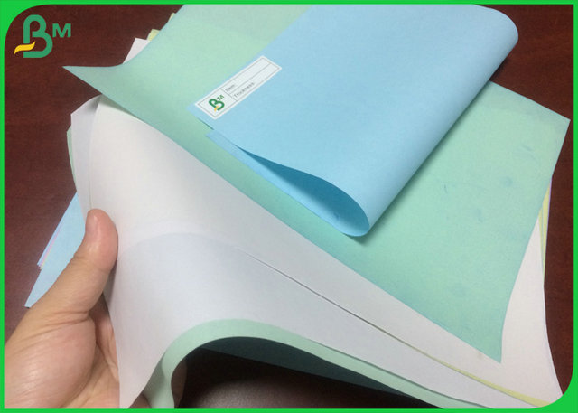 Tamanho de papel imprimindo sem carbônio reciclado da folha dos CF 55gsm A3 A4 dos CB 52gsm CFB 50gsm