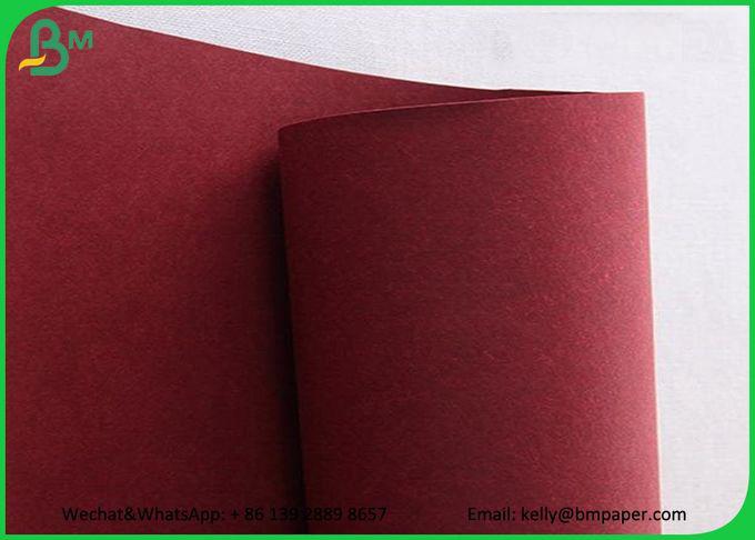 Sacos de papel de papel de Matte Surface Pink Washable Kraft do rolo do forro lavável colorido de Kraft