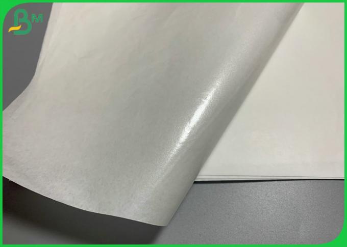 papel de embalagem imprimível branco de 787mm 35gsm 45gsm para sacos do envolvimento de alimento