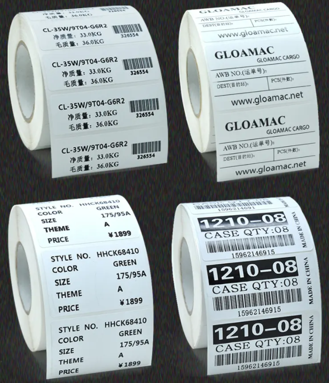 48gsm OEM branco do papel térmico de 57mm * de 30m para a caixa registadora do supermercado