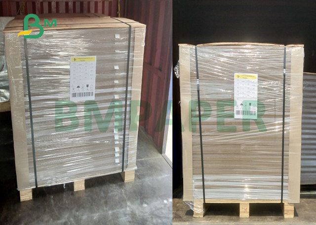 Cartão branco 3mm sem revestimento longo da folha da grão 1mm 2mm para pastas de arquivos