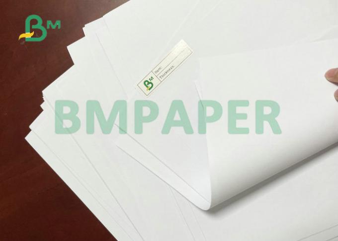 papel bond sem revestimento branco de 48grs 50grs 60grs para fazer folhetos farmacêuticos