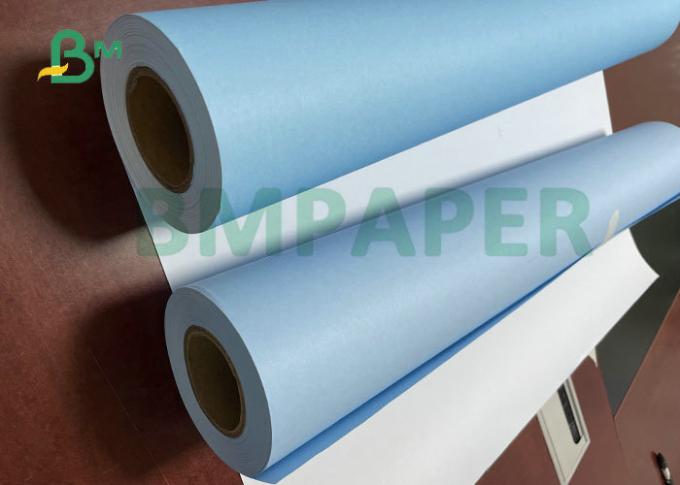 Inkjet largo 20lb do formato que projeta o papel de tiragem azul 2