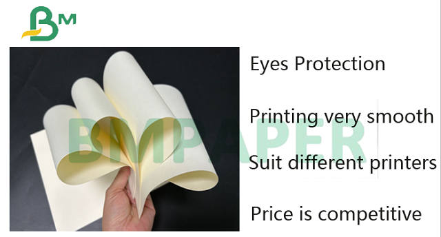 papel de impressão alto do offset do creme da opacidade 70g 75g 80g de 700 x de 1000mm para a impressão nova