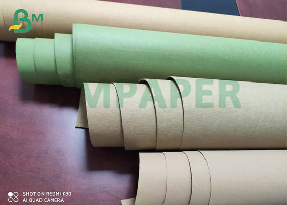 Tela lavável colorida natural do papel de embalagem de DIY Com impressão de seda