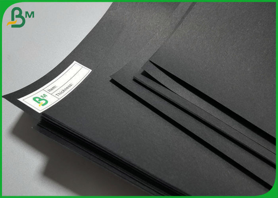 A4 cartão colorido completo Cardstock da placa de papel do preto da folha 250gsm 300gsm