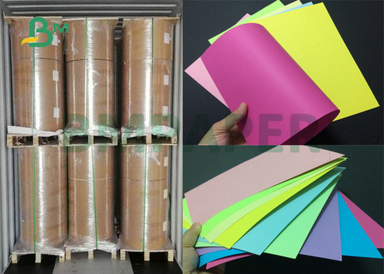 Verde rosa 180 gramas 210 gramas Bristol cor clara papel sem revestimento para impressão
