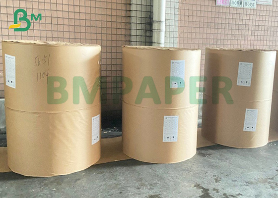 Papel de cartão de embarque térmico em branco sem BPA 210gsm Black Sense Marks em rolos