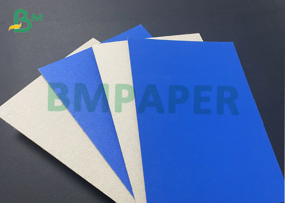 lado azul lateral Grey Laminated Cardboard do papel de placa o grosso de 1.4mm um