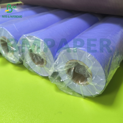 Papel gráfico de lado único azul Plano de arquitetura Papel de desenho Rollos