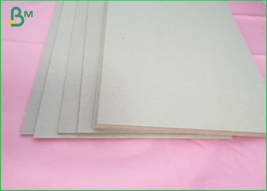 papel de placa cinzento da espessura de 1.5mm, placa de cartão duro cinzenta da microplaqueta para a caixa de sapatas