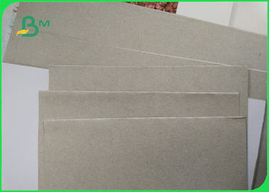 pacote frente e verso revestido 250gsm do rolo do cartão da parte traseira do cinza da placa, cor branca